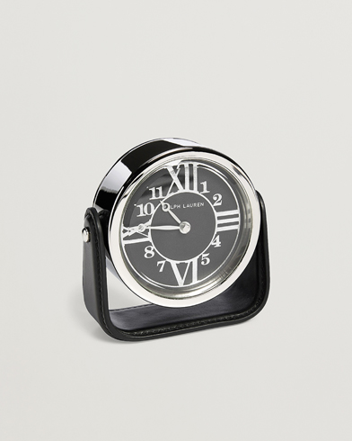 Mies | Ralph Lauren Home | Ralph Lauren Home | Brennan Table Clock Black