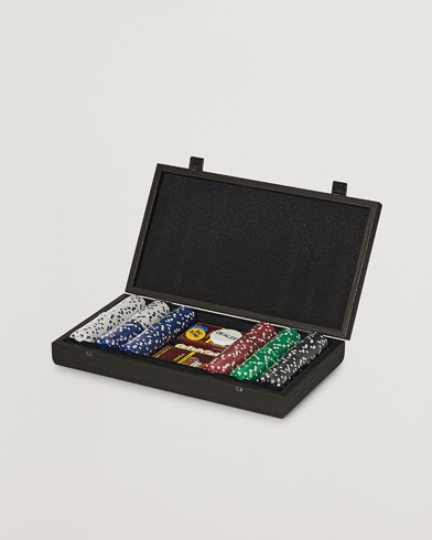 Tyylitietoiselle |  Wooden Poker Case Black