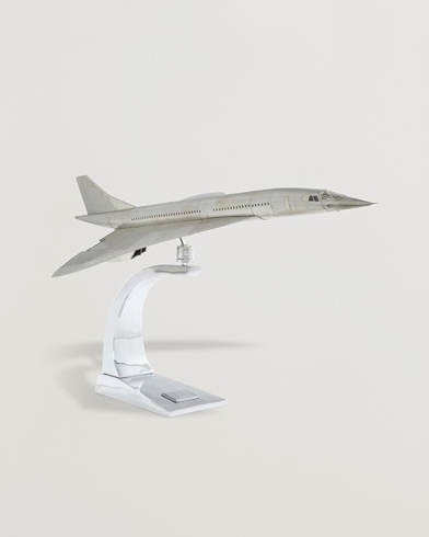 Mies | Kotona viihtyvälle | Authentic Models | Concorde Aluminum Airplane Silver