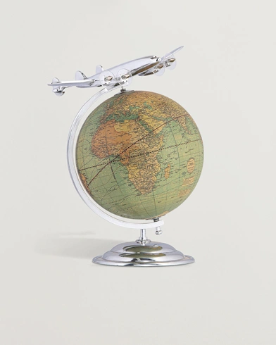 Mies | Parhaat lahjavinkkimme | Authentic Models | On Top Of The World Globe and Plane Silver