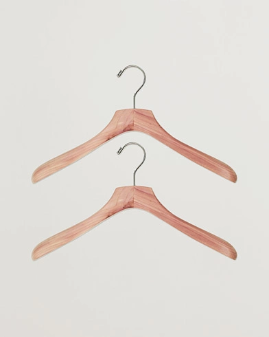 Mies | Care with Carl | Care with Carl | 2-Pack Cedar Wood Jacket Hanger