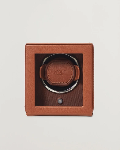 Mies | Lifestyle | WOLF | Cub Single Winder With Cover Cognac