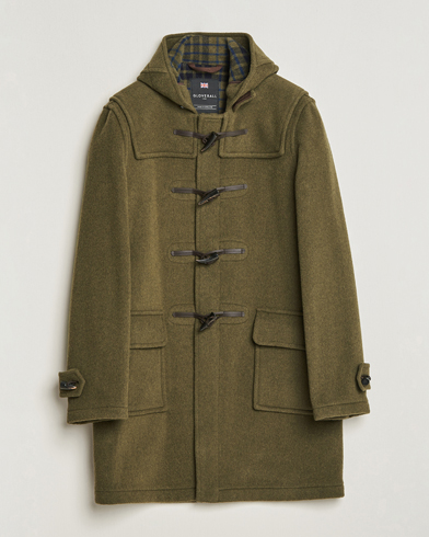 Mies | Best of British | Gloverall | Morris Duffle Coat Loden/Check