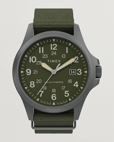 Mies |  | Timex | Field Post Solar Watch 41mm Green Dial