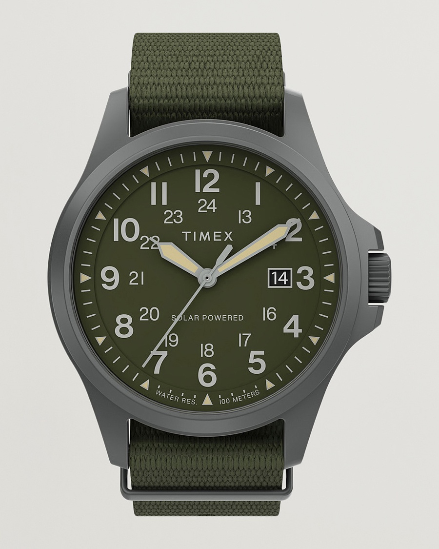 Timex Field Post Solar Watch 41mm Green Dial – Vihreä