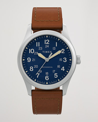 Mies | Kellot | Timex | Field Post Mechanical Watch 38mm Blue Dial