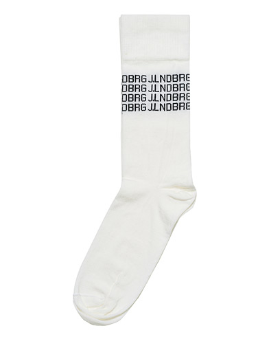 Varrelliset sukat |  Ture Merino Wool Blend Jacquard Sock White