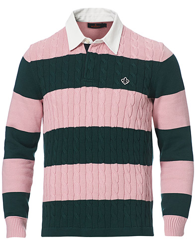 Rugby-paidat |  Garrison Cable Rugger Pink/Green