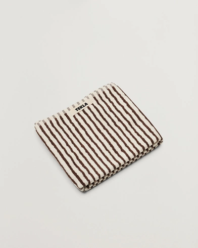Mies | Lifestyle | Tekla | Organic Terry Hand Towel Kodiak Stripes