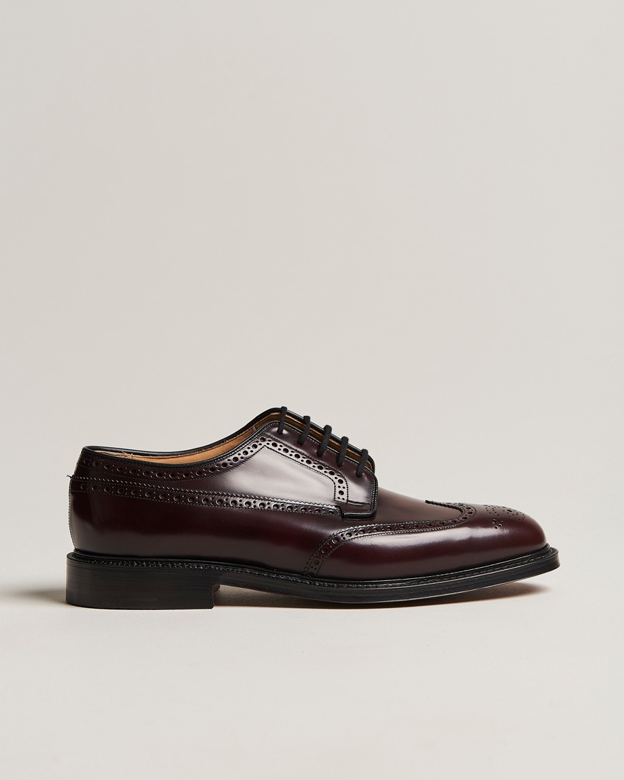 Church's Grafton Polished Binder Brogue Burgundy – Punainen