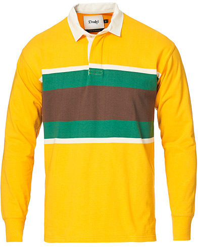 Rugby-paidat |  Striped Cotton Rugby  Yellow