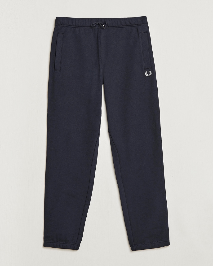 Fred Perry Loopback Sweatpants Navy – Sininen