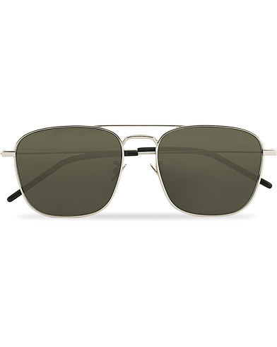 Mies | Pilottiaurinkolasit | Saint Laurent | SL 309 Sunglasses Silver