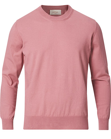  |  Extrafine Cotton Crew Neck Pullover Pink