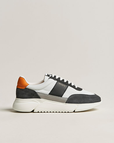 Mies | Mustat tennarit | Axel Arigato | Genesis Vintage Runner Sneaker Light Grey/Black/Orange
