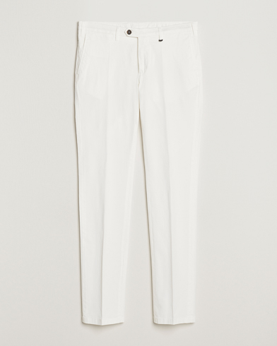 Mies |  | Canali | Cotton Stretch Chinos Optical White