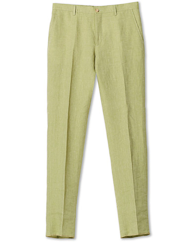 Pellavahousut |  Linen Trousers Light Green