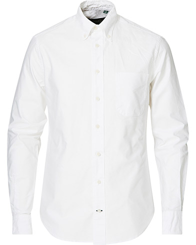 Miehet | Oxford-paidat | Gitman Vintage | Button Down Oxford Shirt White