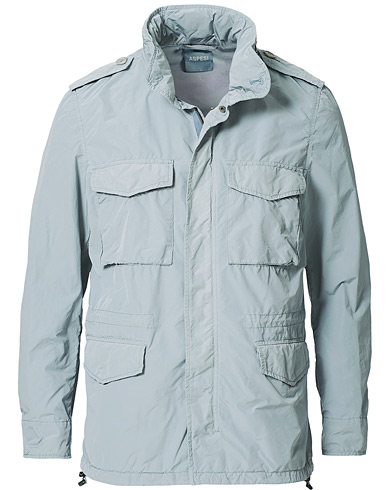 Miehet |  | Aspesi | Giubotto Nylon Field Jacket Light Grey