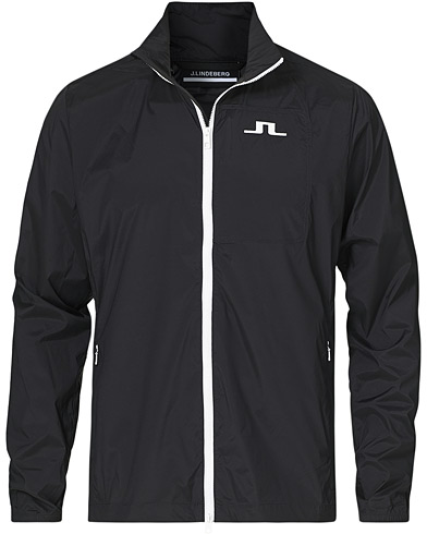 Mies | Takit | J.Lindeberg | Ash Light Packable Golf Jacket Black