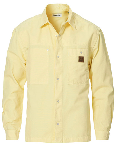 KENZO Snap Overshirt Bright Yellow