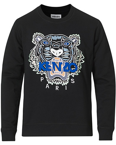Pusero |  Tiger Crew Neck Sweatshirt Black