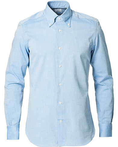  |  Soft Cotton Button Down Shirt Light Blue