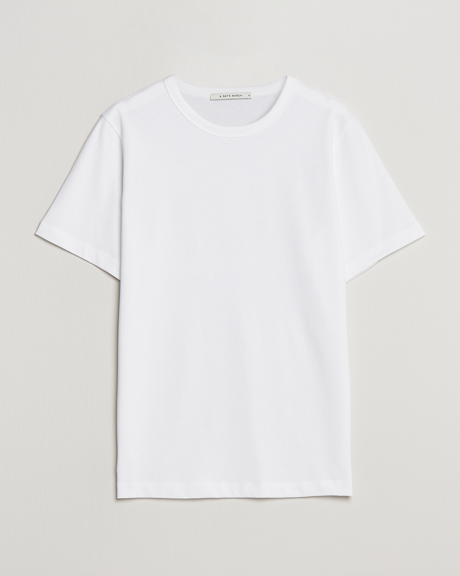 A Day's March Heavyweight T-Shirt White – Valkoinen