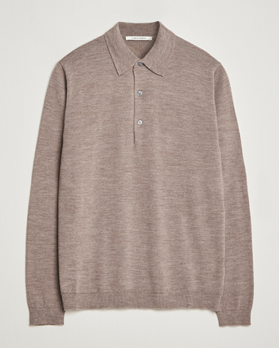 Mies |  | A Day's March | Ambroz Merino Polo Taupe Melange