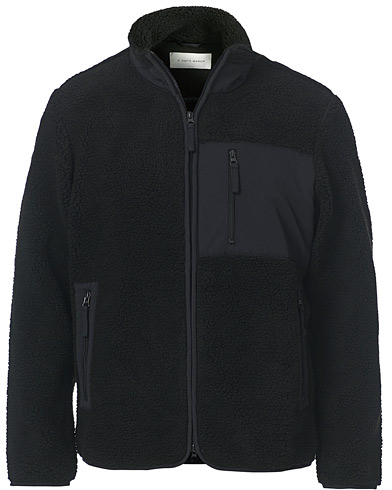 A Day\'s March Granån Recycled Fleece Jacket Black