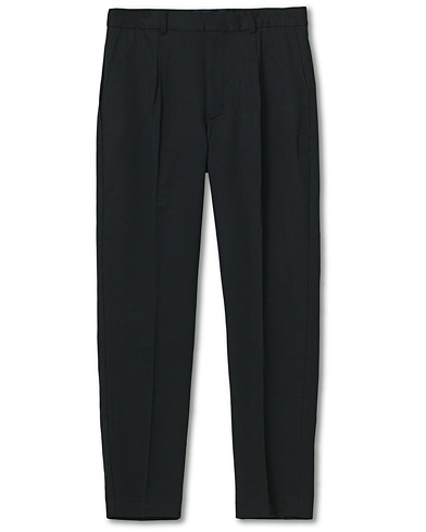 Mies |  | A Day's March | Smart Trousers Wool Twill Black