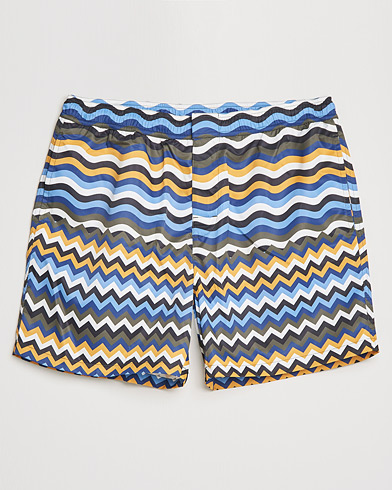  | Zig Zag Print Swim Shorts Multicolour
