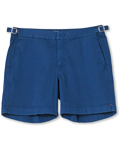 Miehet |  | Orlebar Brown | Bulldog Cotton Twill Shorts Classic Blue