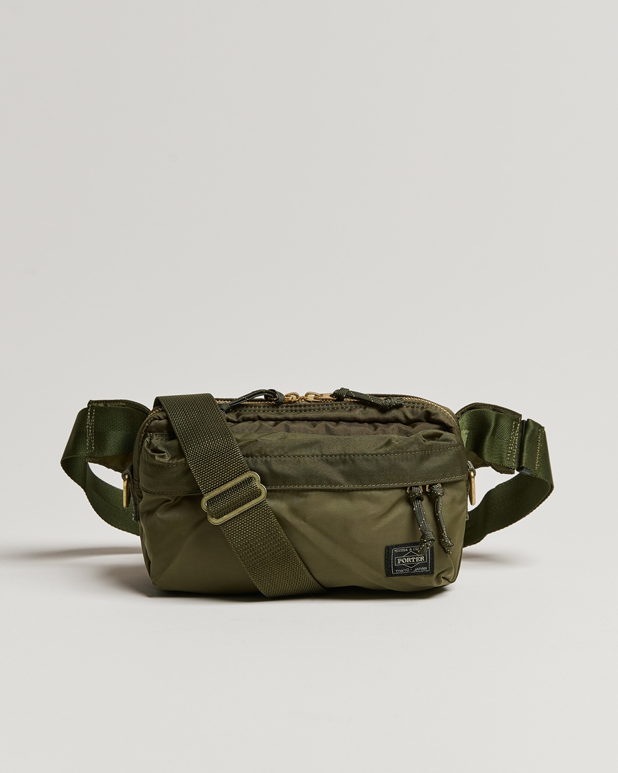 Porter-Yoshida & Co. Force Waist Bag Olive Drab – Vihreä