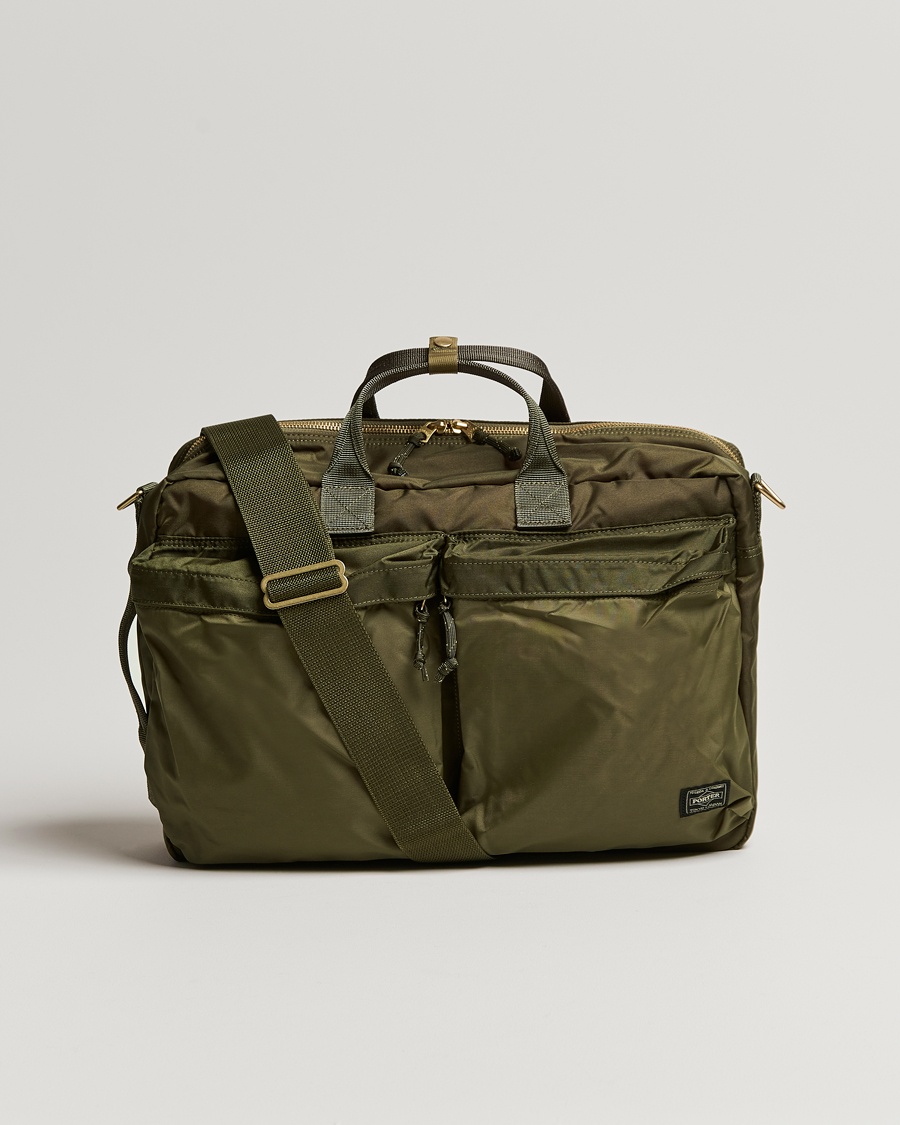 Porter-Yoshida & Co. Porter-Yoshida & Co.Force 3Way BriefcaseOlive Drab – Vihreä