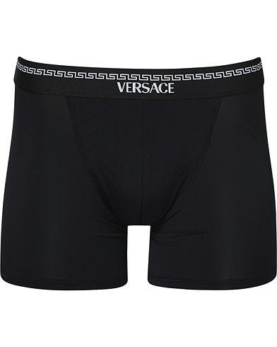 Mies |  | Versace | Microfiber Boxer Briefs Black
