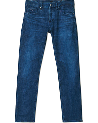 Mies | Farkut | BOSS | Delaware3 Slim Fit Stretch Jeans Medium Blue