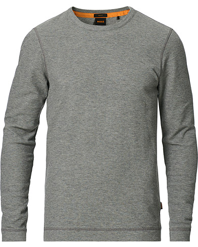 Miehet | Neuleet | BOSS Casual | Tempest Sweater Light Grey