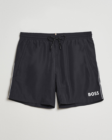 BOSS BLACK Starfish Swimshorts Black – Musta