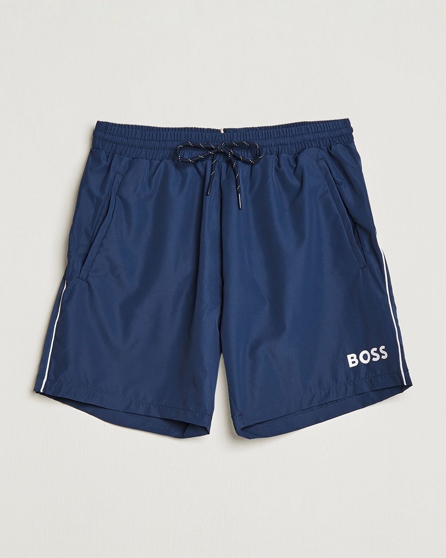 BOSS BLACK Starfish Swimshorts Navy – Sininen