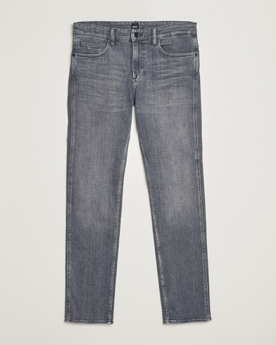 Mies | Farkut | BOSS | Delaware Slim Fit Stretch Jeans Medium Grey