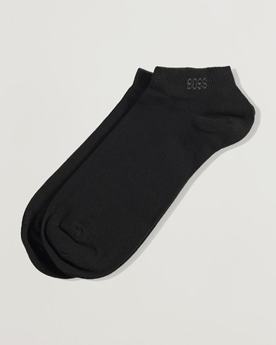 Mies | Wardrobe Basics | BOSS BLACK | 2-Pack Sneaker Socks Black