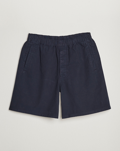 Mies |  | Barbour White Label | Dillon Cotton Drawstring Shorts Navy