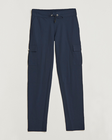 Mies |  | Stenströms | Active Jersey Leisure Cargo Pants Navy