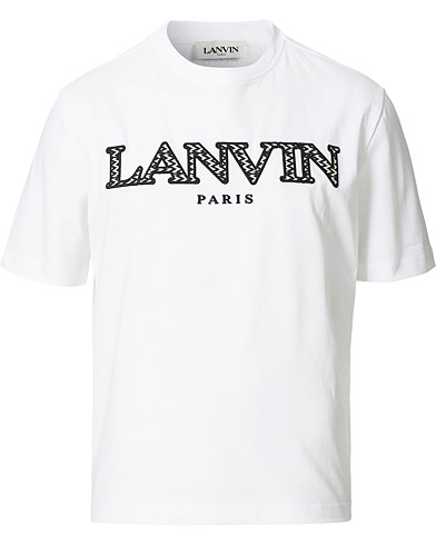 Miehet | Lyhythihaiset t-paidat | Lanvin | Curb Logo T-Shirt Optic White