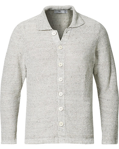  |  Moss Stiched Linen Shirt Jacket Cream