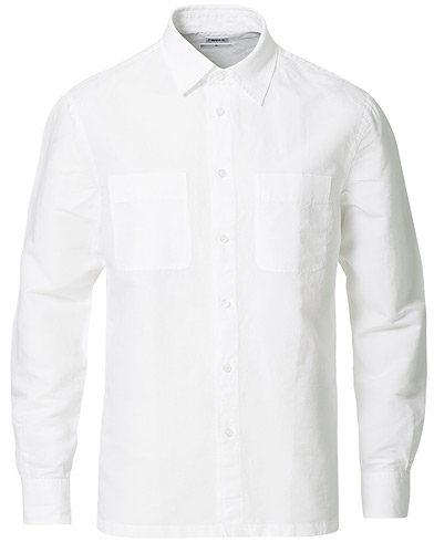 Miehet | Pellavapaidat | Filippa K | Ostis Linen Shirt White
