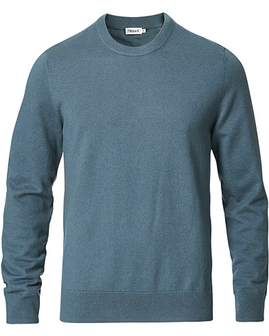  |  Cotton Merino Sweater Dusty Blue