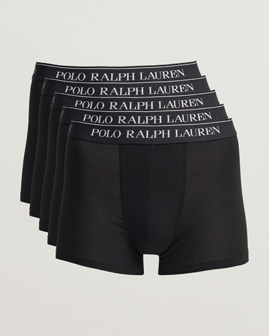 Mies | Alusvaatteet | Polo Ralph Lauren | 5-Pack Trunk Black