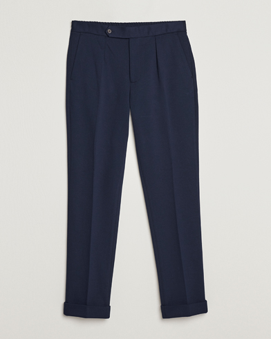 Mies | Suorat housut | Polo Ralph Lauren | Double Knit Tech Trousers Aviator Navy